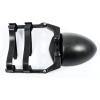 imageCamco ClampOn Towing Mirror  Securely Clamps onto Your Vehicles Mirror to Increase Visibility While Towing 25650 BlackOne Size