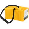 imageCamco Dual Standard RV Wheel Chock wRope  Heavy Duty Trailer Wheel Chock Constructed of Durable Plastic wUV inhibitors  Features Rope Handle for Easy Removal  Use wTires Up to 26in  44470Dual Standard w Rope