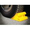 imageCamco Dual Standard RV Wheel Chock wRope  Heavy Duty Trailer Wheel Chock Constructed of Durable Plastic wUV inhibitors  Features Rope Handle for Easy Removal  Use wTires Up to 26in  44470Large
