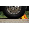 imageCamco Dual Standard RV Wheel Chock wRope  Heavy Duty Trailer Wheel Chock Constructed of Durable Plastic wUV inhibitors  Features Rope Handle for Easy Removal  Use wTires Up to 26in  44470Large Pack of 6