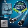 imageCamco EVOFlex 10Ft RV Drinking Water Hose  Features Extra Flexible Design wStainless Steel Strain Relief Ends  LeadFree BPAFree and PhthalateFree  58 Inside Diameter 22592