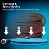 imageCamco EVOFlex 25Ft RV Drinking Water Hose  Features Extra Flexible Design wStainless Steel Strain Relief Ends  LeadFree BPAFree and PhthalateFree  58 Inside Diameter 2259125foot