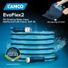 imageCamco EVOFlex 25Ft RV Drinking Water Hose  Features Extra Flexible Design wStainless Steel Strain Relief Ends  LeadFree BPAFree and PhthalateFree  58 Inside Diameter 2259125foot