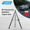 imageCamco EazLift 5th Wheel King Pin Tripod Stabilizer  Features Adjustable Height ampamp 5000 lb Certified Load Capacity  Heavy Duty RV Stabilizer  Folds for Easy RV Storage and Organization 48855Gooseneck Stabilizer Tripod Jack