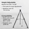 imageCamco EazLift 5th Wheel King Pin Tripod Stabilizer  Features Adjustable Height ampamp 5000 lb Certified Load Capacity  Heavy Duty RV Stabilizer  Folds for Easy RV Storage and Organization 488555th Wheel Stabilizer Tripod Jack