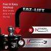 imageCamco EazLift ReCurve R3 1000lb CamperRV Weight Distribution Hitch  Features Adjustable Sway Control ampamp Includes 2516quot Hitch Ball w125000lb Max Rating 1200lb Max Tongue Weight Rating 48752
