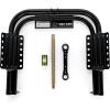 imageCamco EazLift Trailer Tire Leveler  for Light Single Axle Trailers ampamp Load Rating of 2000lb  Features HeavyDuty PowderCoated Steel Design ampamp Embossed Tire Pads for Added Traction 48845