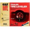 imageCamco EazLift Trailer Tire Leveler  for Light Single Axle Trailers ampamp Load Rating of 2000lb  Features HeavyDuty PowderCoated Steel Design ampamp Embossed Tire Pads for Added Traction 48845