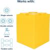 imageCamco Fasten CamperRV Leveling Blocks  Features Interlocking Design for Customizable Height  Carrying Handle Twists to Secure Blocks for RV Storage  Measures 17 x 85 x 1 10Pack 21025Yellow