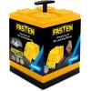 imageCamco Fasten CamperRV Leveling Blocks  Features Interlocking Design for Customizable Height  Carrying Handle Twists to Secure Blocks for RV Storage  Measures 17 x 85 x 1 10Pack 21025Yellow