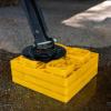imageCamco Fasten CamperRV Leveling Blocks  Features Interlocking Design for Customizable Height  Carrying Handle Twists to Secure Blocks for RV Storage  Measures 17 x 85 x 1 10Pack 21025Yellow