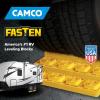 imageCamco Fasten CamperRV Leveling Blocks  Features Interlocking Design for Customizable Height  Carrying Handle Twists to Secure Blocks for RV Storage  Measures 17 x 85 x 1 10Pack 21025Yellow