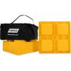 imageCamco Fasten CamperRV Leveling Blocks  Features Interlocking Design for Customizable Height  Carrying Handle Twists to Secure Blocks for RV Storage  Measures 17 x 85 x 1 10Pack 21025Yellow