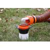 imageCamco Flexible 3in1 RV Sewer Hose Adapter ampamp Drain Seal  Easily Connect Your Camper Sewer Hose to 3 3 12 or 4 inch Inlets Even with Damaged Threads  Features RhinoExtreme Hose and Handle 39319One Size