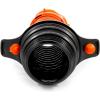 imageCamco Flexible 3in1 RV Sewer Hose Adapter ampamp Drain Seal  Easily Connect Your Camper Sewer Hose to 3 3 12 or 4 inch Inlets Even with Damaged Threads  Features RhinoExtreme Hose and Handle 39319Standard