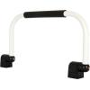 imageCamco FoldAway RV Grab Handle  Provides Secure Hold for Entering ampamp Exiting  Measures 18in for Smaller RVs ampamp Trailers  Easily Installs Beside RV Door Hardware Included  White 42198White