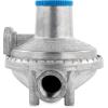 imageCamco Horizontal Two Stage Propane Regulator  Compatible with 20 lb or 30 lb Propane Tanks with ACME Threads  14inch Female NPT inlet and 38inch Female NPT outlet 59323Horizontal Mount with POL