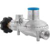 imageCamco Horizontal Two Stage Propane Regulator  Compatible with 20 lb or 30 lb Propane Tanks with ACME Threads  14inch Female NPT inlet and 38inch Female NPT outlet 59323Horizontal Mount with POL