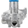 imageCamco Horizontal Two Stage Propane Regulator  Compatible with 20 lb or 30 lb Propane Tanks with ACME Threads  14inch Female NPT inlet and 38inch Female NPT outlet 59323Horizontal Mount without POL
