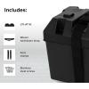 imageCamco Large Battery Box with Straps and Hardware  Group 27 30 31 Safely Stores RV Automotive and Marine Batteries  Measures Inside 714quot x 1314quot x 858quot  55373 BlackFrustration Free Packaging