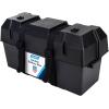 imageCamco Large Battery Box with Straps and Hardware  Group 27 30 31 Safely Stores RV Automotive and Marine Batteries  Measures Inside 714quot x 1314quot x 858quot  55373 BlackFrustration Free Packaging