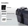 imageCamco Large Battery Box with Straps and Hardware  Group 27 30 31 Safely Stores RV Automotive and Marine Batteries  Measures Inside 714quot x 1314quot x 858quot  55373 BlackFrustration Free Packaging