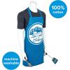imageCamco Life is Better at The Campsite Adjustable Apron  Features a Truck and TreeThemed Design Made Entirely of Cotton and is Machine Washable 53258Navy Blue