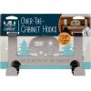 imageCamco Life is Better at The Campsite OverTheCabinet Hooks  Ideal for Small Spaces  Made of Durable Stainless Steel  53381 Silver MediumMedium