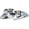 imageCamco Mfg 43921 Cookware 10 Pc Set Nesting Stainless SteelStainless Steel