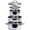 imageCamco Mfg 43921 Cookware 10 Pc Set Nesting Stainless SteelStainless Steel