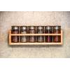 imageCamco Mountable Spice Rack  Made of Durable Wood Construction  Includes All mounting Hardware 53099