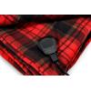 imageCamco Polar Fleece Heated Blanket  Power Cord Plugs into 12V Vehicle Power Outlet  Great for Cold Weather Traveling or Emergencies  Plaid Red 42897 59quot x 43quot