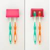imageCamco PopAToothbrush  Features Vented Design ampamp No Tool Installation  Ideal for Camper RVs Boats Travel Trailers ampamp More  Holds 2 Toothbrushes Pink 57205Pink