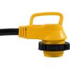 imageCamco Power Grip 50Ft 30 Amp RV Extension Cord w90 Locking End  Rated for 125V  3750W  Features Threaded Locking Ring for Weatherproof Connection ampamp 10Gauge Copper Wire 5552525Foot