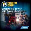 imageCamco Power Grip 50Ft 50 Amp RV Extension Cord  Rated for 125250 V12500 W  Features Copper 63  81Gauge Wires for Superior Conductivity ampamp Coated wHeatResilient PVC 5519915Foot
