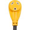 imageCamco PowerGrip 30Amp CamperRV Circuit Analyzer Dogbone  Features Integrated Surge Protection Up to 2100 Joules ampamp Diagnostic LEDs for Fault Indication 5531830M30F