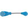imageCamco PowerGrip Dogbone Adapter  Features HeavyDuty PVC Sheath Construction a 15AMP Male and a 50AMP Female Connection and is Rated for 125 Volts 55446