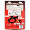 imageCamco Propane Brass 4 Port Tee Comes with 5ft and 12ft Hoses Allows for Connection Between Auxiliary Propane Cylinder and Propane Appliances 59123 BlackProprane Brass Tee with 4 Ports  5 Hose and 12 Hose