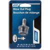 imageCamco RV Blow Out Plug with Schrader Valve  Features Rust Resistant Double Plastic Construction  Essential RV Winterization Tool Prevents Freeze Damage 36133