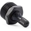imageCamco RV Blow Out Plug with Schrader Valve  Features Rust Resistant Double Plastic Construction  Essential RV Winterization Tool Prevents Freeze Damage 36133