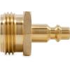 imageCamco RV Blowout Plug for Winterization  Features Brass Quick ConnectAids for Easy Attachment  Essential RV Winterization Tool Prevents Freeze Damage 36143