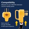 imageCamco RV Male Plug Replacement 50 AMP 1 pk50 Amp