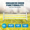 imageCamco RV Screen Door Push Bar  Adjustable from 20 to 32inches  Adds Strength and Stability to RV Screen Door  43977Aluminum