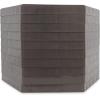imageCamco RV Travel FastPath Portable Stepping Blocks  Ideal for Providing a Sturdy Solid Stepping Surface in Muddy Areas  Stackable  Charcoal 10Pack 44530Multi