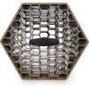 imageCamco RV Travel FastPath Portable Stepping Blocks  Ideal for Providing a Sturdy Solid Stepping Surface in Muddy Areas  Stackable  Charcoal 10Pack 44530Tan
