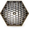 imageCamco RV Travel FastPath Portable Stepping Blocks  Ideal for Providing a Sturdy Solid Stepping Surface in Muddy Areas  Stackable  Charcoal 10Pack 44530Tan