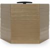 imageCamco RV Travel FastPath Portable Stepping Blocks  Ideal for Providing a Sturdy Solid Stepping Surface in Muddy Areas  Stackable  Charcoal 10Pack 44530Tan