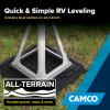 imageCamco RV Universal Flex Pads for Leveling Blocksquot2x2  Prevents Jacks ampamp Stabilizers2 Count Pack of 1