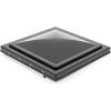 imageCamco RV Vent Lid  Features an ImpactResilient Unbreakable Polycarbonate Construction Comes PreAssembled and Easy to Install 40168Black