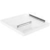 imageCamco RV Vent Lid  Features an ImpactResilient Unbreakable Polycarbonate Construction Comes PreAssembled and Easy to Install 40168White